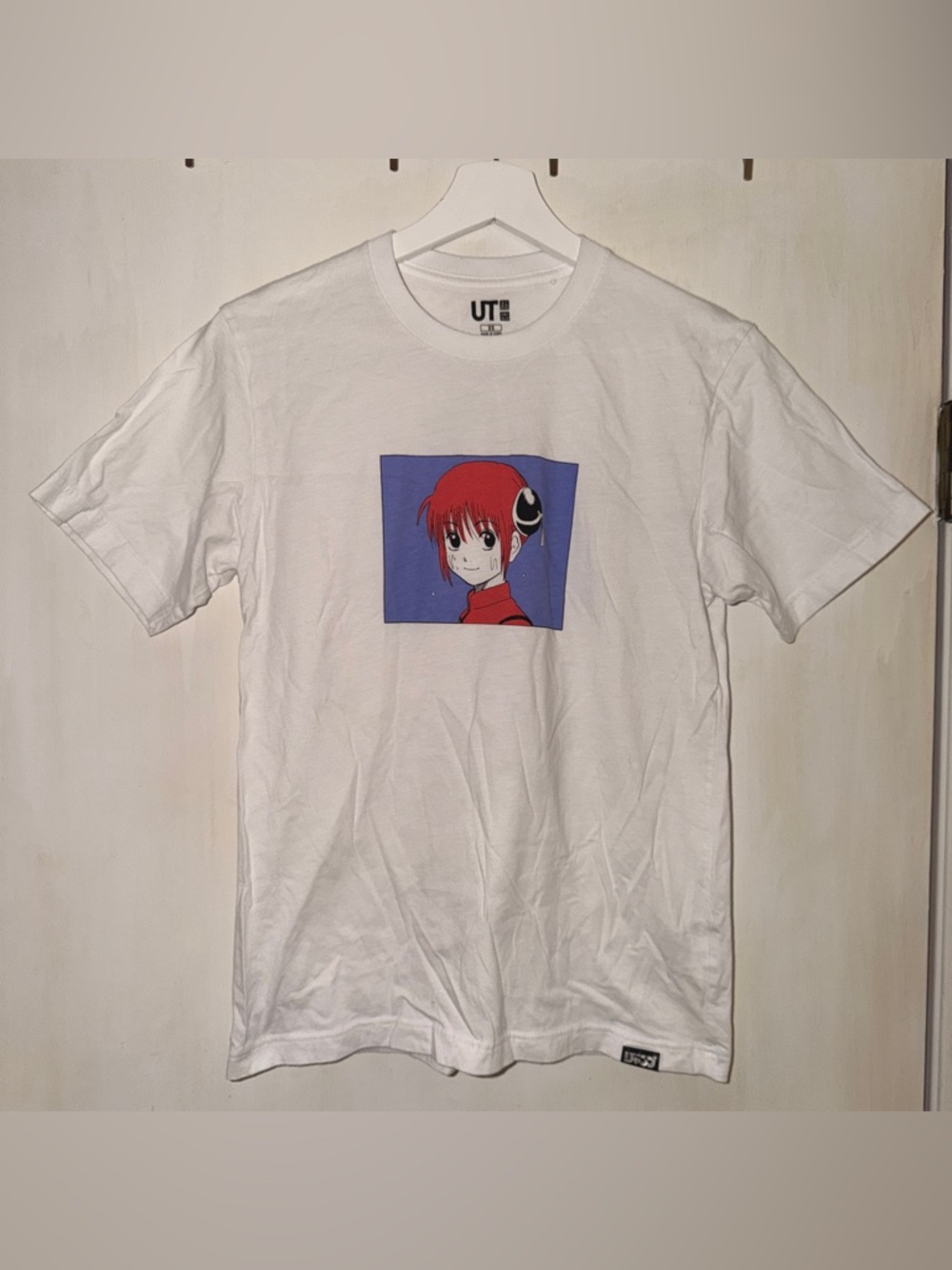 UT Anime Graphic Tee Kagura T-Shirt White GINTAMA